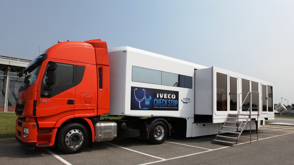 Iveco Check Stop: check-up per la salute degli autotrasportatori e del ...