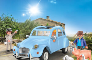NUOVE AVVENTURE PER LA CITROËN 2 CAVALLI PLAYMOBIL