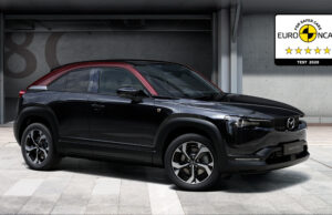 La Mazda MX-30 e-Skyactiv R-EV ha ottenuto la valutazione 5 Stelle Euro NCAP