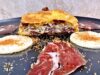 Lasagnafrattau con Violino di pecora, Fioretto Sardo e bottarga di muggine