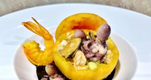 Summer Salad con mazzancolle, cozze, vongole e moscardini