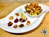 Agnolotti plincauda con chips di topinambur e riduzione di Dolcetto d’Alba