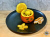 Anatra all’arancia con kumquat disidratato e Cardenal Mendoza