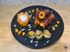 CoCo Rolls&Co: involtini di COppa di maiale con sautè di COzze e noce di COcco