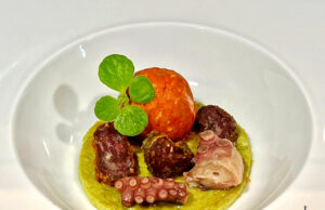 Sobrassada de Mallorca con embutidos e pulpo en aceite de olivo