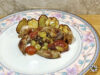 Coscette di quaglia all’uva selvatica con dukkah e chips di giuggiole