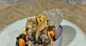 O’cùoppo in scatoletta, con lumache di mare e chiocciole di terra