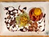 Ballotine de poulet: Galantina di pollo con frittura di gherigli e pelle di pollo croccante