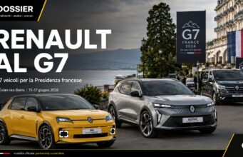 RENAULT AL G7 DI ÉVIAN-LES-BAINS: 117 VEICOLI PER LA PRESIDENZA FRANCESE