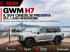 Nuova GWM H7, quattro motori e prezzi da 29.990 euro: il debutto a Baveno