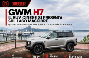 Nuova GWM H7, quattro motori e prezzi da 29.990 euro: il debutto a Baveno