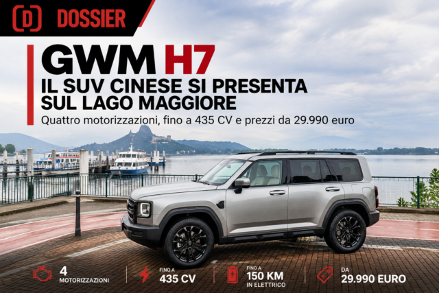GWM H7 sul Lago Maggiore