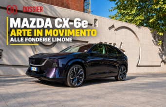 Mazda CX-6e, Arte in Movimento incontra le Fonderie Limone