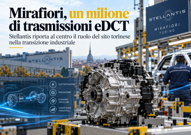Mirafiori, un milione di trasmissioni eDCT