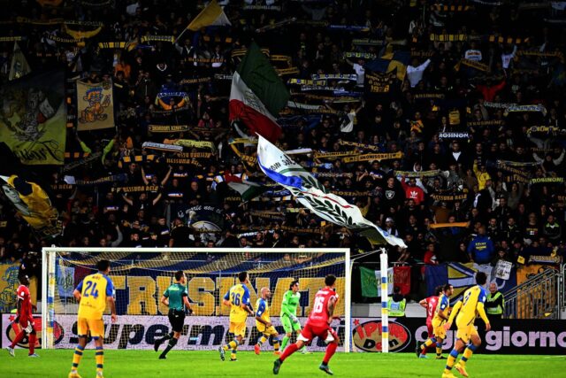 Foto d'archivio: Tifo Sciarpata2 - Frosinone Calcio - Dsc 4160 Af