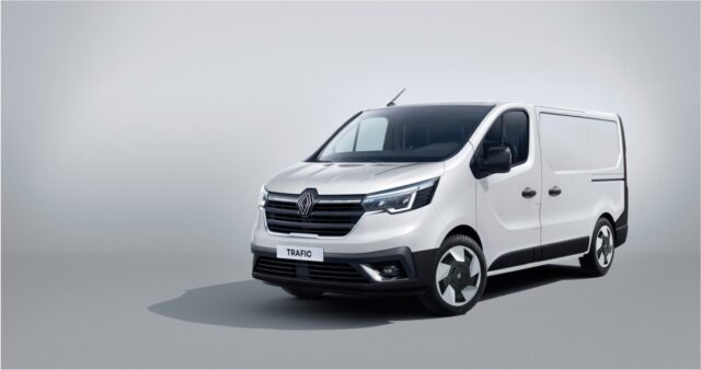 RENAULT TRAFIC (F82) Renault Trafic Van diesel nell’immagine ufficiale diffusa con l’aggiornamento Model Year 26.1.